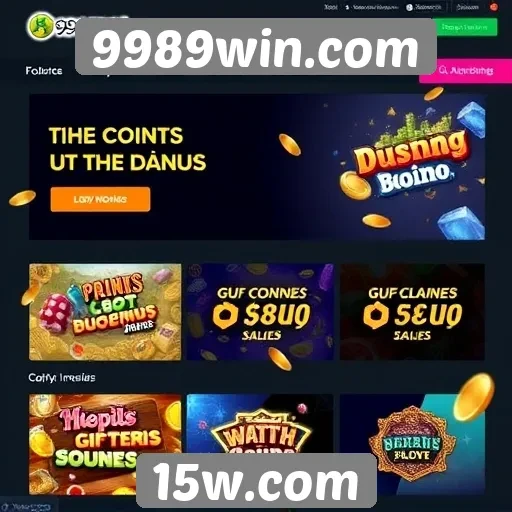 Ofertas de bônus e promoções no 9989win.com